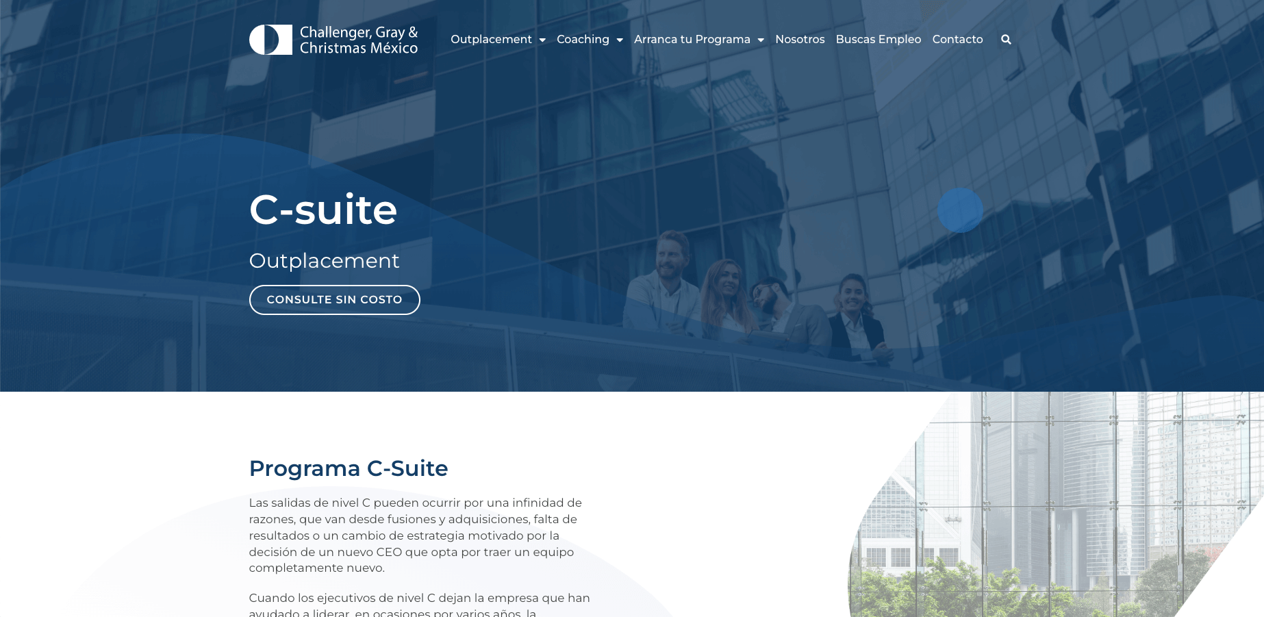 Outplacement c suite